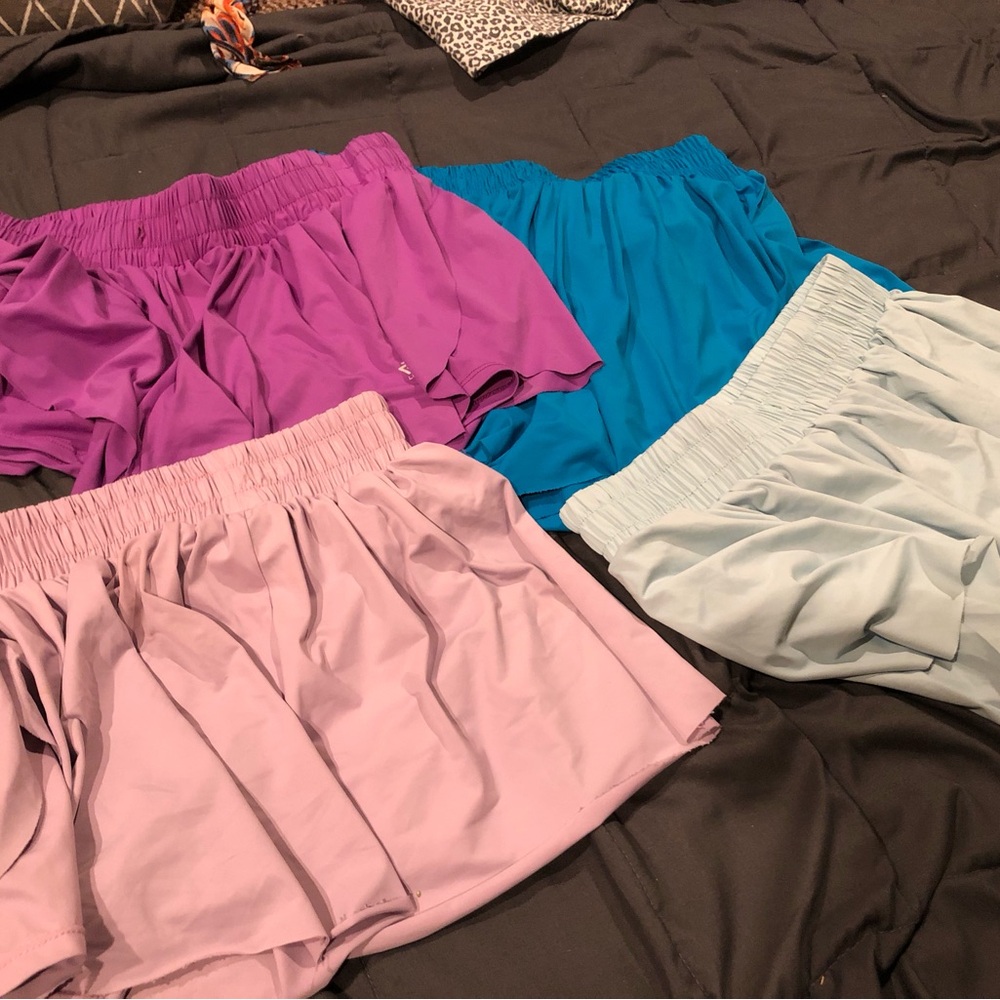 Women's Multi-Color Shorts Set (4 pieces)
